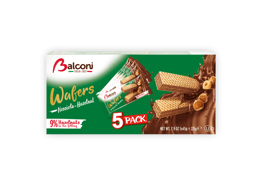 Balconi - Multipack Wafer Nocciola x 5 - Gr 225