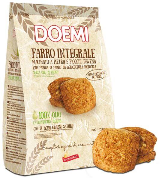 Doemi - Biscotti al Farro Integrale - gr450