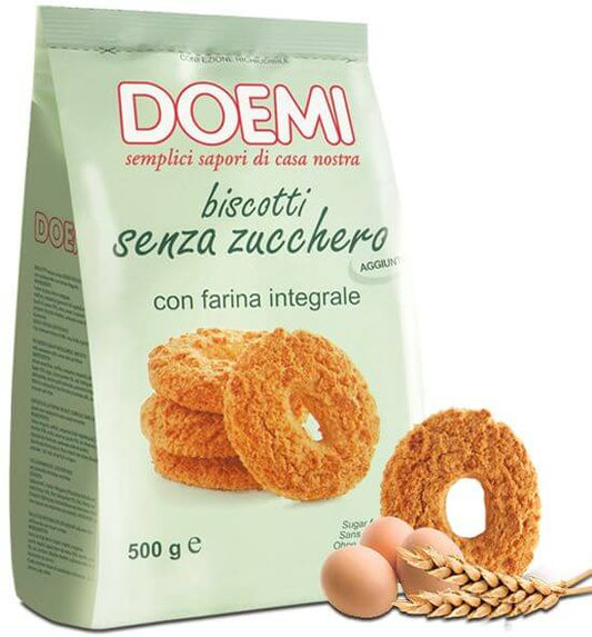 Doemi - Biscotti Integrali Senza Zucchero- gr 500