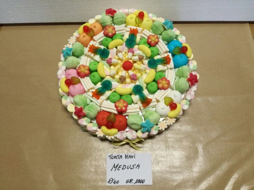 Mazzoleni Dolciumi - Torta Marshmallow Medusa - Kg. 1