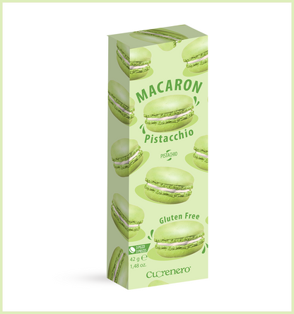 Cuorenero - Macaron Pistacchio - Gr 42