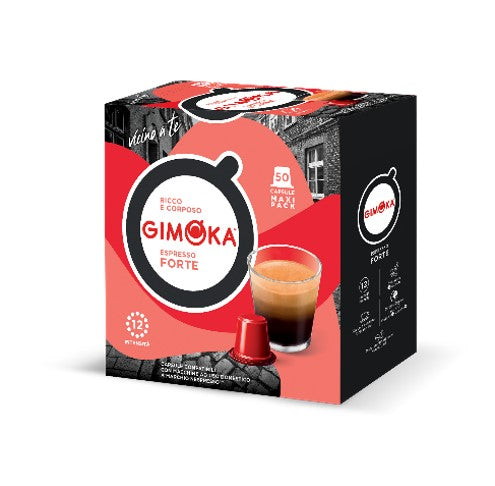Gimoka Caffè compatibile Nespresso* " Miscela Forte " 50 caps